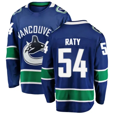 Men's Aatu Raty Vancouver Canucks Home Jersey - Blue Breakaway