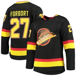 Men's Derek Forbort Vancouver Canucks Alternate Primegreen Pro Jersey - Black Authentic