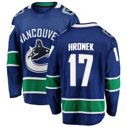 Men's Filip Hronek Vancouver Canucks Home Jersey - Blue Breakaway