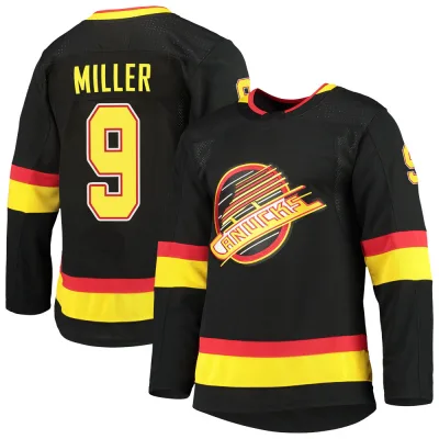 Men's J.T. Miller Vancouver Canucks Alternate Primegreen Pro Jersey - Black Authentic