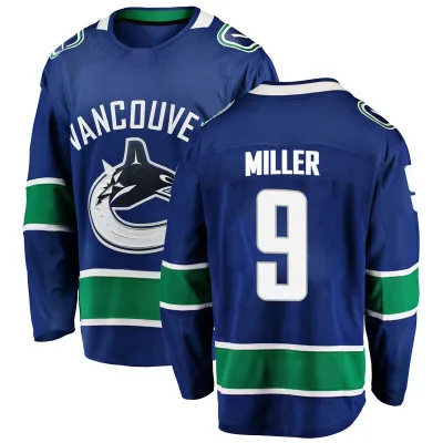 Men's J.T. Miller Vancouver Canucks Home Jersey - Blue Breakaway