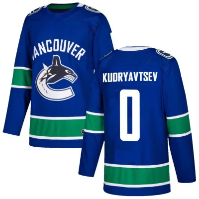 Men's Kirill Kudryavtsev Vancouver Canucks Home Jersey - Blue Authentic