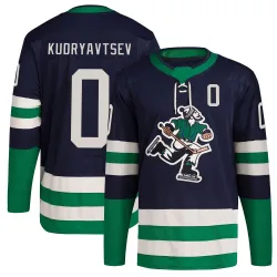 Men's Kirill Kudryavtsev Vancouver Canucks Reverse Retro 2.0 Jersey - Navy Authentic