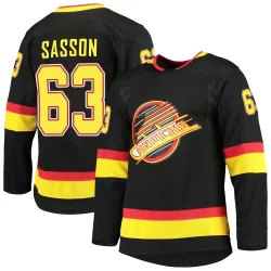 Men's Max Sasson Vancouver Canucks Alternate Primegreen Pro Jersey - Black Authentic