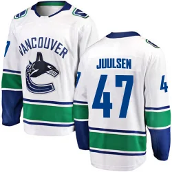 Men's Noah Juulsen Vancouver Canucks Away Jersey - White Breakaway