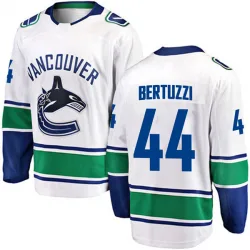 Men's Todd Bertuzzi Vancouver Canucks Away Jersey - White Breakaway