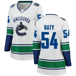 Women's Aatu Raty Vancouver Canucks Away Jersey - White Breakaway