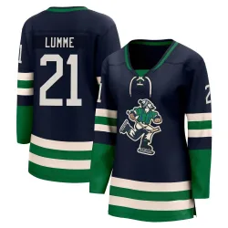 Women's Jyrki Lumme Vancouver Canucks Special Edition 2.0 Jersey - Navy Breakaway