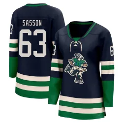 Women's Max Sasson Vancouver Canucks Special Edition 2.0 Jersey - Navy Breakaway