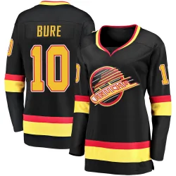 Women's Pavel Bure Vancouver Canucks 2019/20 Flying Skate Premier Jersey - Black Breakaway