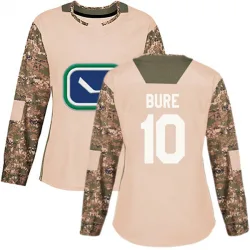 Women's Pavel Bure Vancouver Canucks Veterans Day Practice Jersey - Camo Authentic