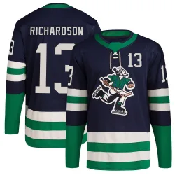 Youth Brad Richardson Vancouver Canucks Reverse Retro 2.0 Jersey - Navy Authentic