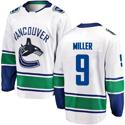 Youth J.T. Miller Vancouver Canucks Away Jersey - White Breakaway