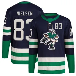 Youth Tristen Nielsen Vancouver Canucks Reverse Retro 2.0 Jersey - Navy Authentic